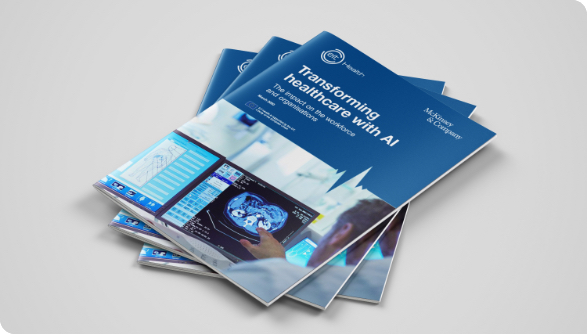 Physical copies of the McKinsey report